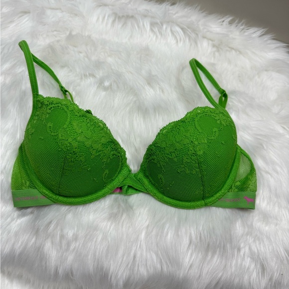 Ultra Rare Vintage Lace PINK Victorias Secret - Picture 1 of 12